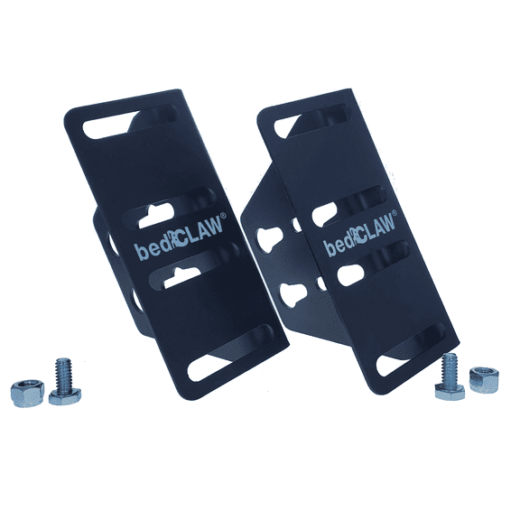 bedCLAW Headboard/Footboard Attachment Brackets for Restmore Bed Frames, Set of 2