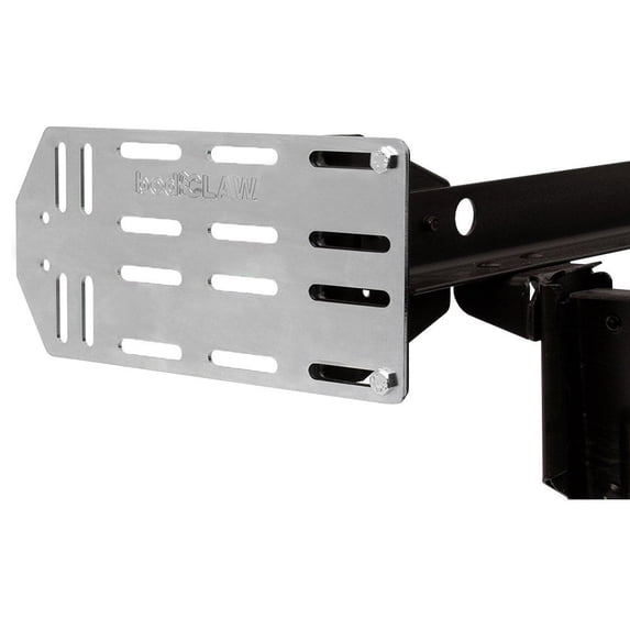 Bed Claw King Bolt-On Headboard to Bed Frame Modification Plates, 12-gauge steel, set of 2