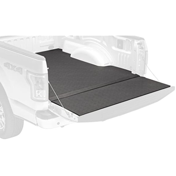 BedRug by RealTruck IMPACT Mat | Compatible with 2017 - 2024 Ford F-250, F-350 Super Duty 98.1 Bed, Models w/Non Liner / Spray-In | Charcoal Grey, IMQ17LBS