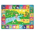 thumbnail image 1 of beetoy Baby Play Mats for Floor Crawling Mat Baby Play Rug Foldable Non-Slip Thick Plush Surface Animal Alphabet Play Mat for Baby (59 * 44 Inch, 6mm), 1 of 8