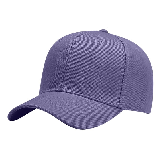 beishanbush Clothing 2025 Baseball Caps Men Women Embroidered Baseball Caps Sun Baseball Caps Running Workout and Outdoor Activities Baseball Caps Purple