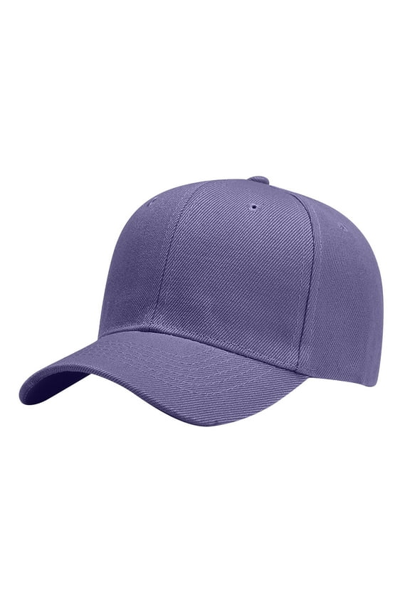 Clothing 2025 Baseball Caps Men Women Embroidered Baseball Caps Sun Baseball Caps Running Workout and Outdoor Activities Baseball Caps Purple