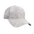 thumbnail image 1 of beishanbush Baseball Caps Women Men Camouflage Breathable Beach Adjustable Baseball Cap Sun Hat Silver, 1 of 5