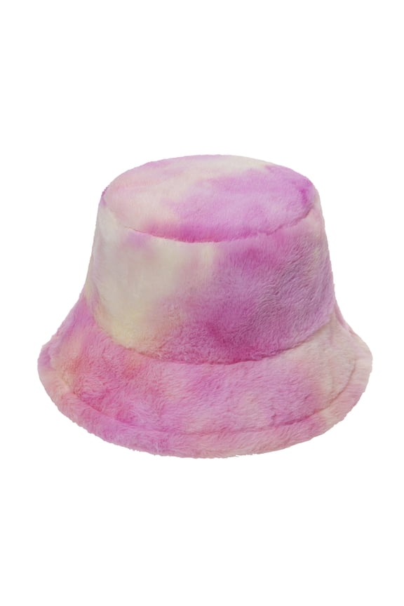 Baseball Caps Women's Hat Winter Knitted Plush Warm Non Positioning Tie Dyed Hat for Women E