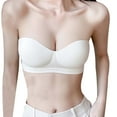 thumbnail image 1 of beishanbush Clothing 2025 Bra Under $10 Strapless Bras for Women Big Bust Convertible Bra for Heavy Breast Strapless Carpet Supportive Underwire, 1 of 6