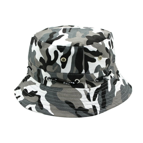 beishanbush Bucket Hats Mens and Womens Summer Fashion Casual Sun Protection Shade Go Out To Play Fisherman Hat Basin Hat Grey