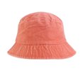 thumbnail image 1 of beishanbush Bucket Hats Unisex Double Side Wear Reversible Bucket Hat Trendy Cotton Twill Canvas Sun Fishing Hat Fashion Cap Orange, 1 of 4