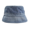thumbnail image 1 of beishanbush Bucket Hats Women Fashion Fisherman Hat Double-sided Sun Hat Print Hat Blue, 1 of 1