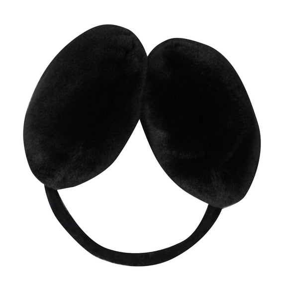 beishanbush Earmuffs Women Winter Cute Earmuffs Ladies Earmuffs Plush Warm Earmuffs Black