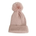 thumbnail image 1 of beishanbush Hats All Girls Boys Winter Hats Warm Thick Fashion Knitted Hat Pink, 1 of 3