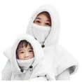 thumbnail image 1 of beishanbush Clearance Sales Hats Women's Warm Plush Headgear Cold-proof Face Protection Riding Outdoor Mask Bib Hat White, 1 of 5