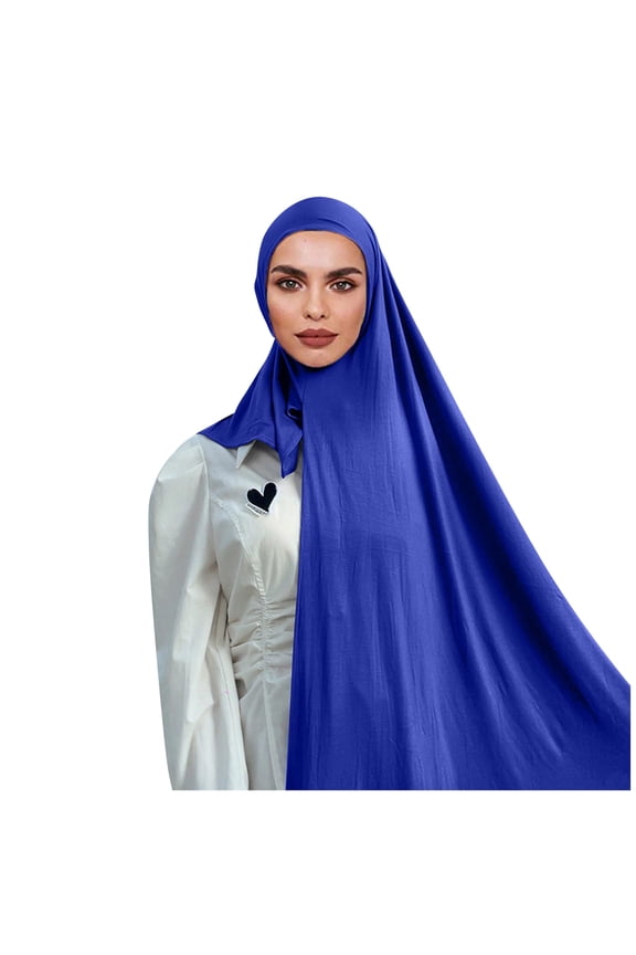 Scarf Head Scarf Solid Color Long Scarf Wrap Scarves Cotton Scarf for Women Fashion L