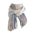 thumbnail image 1 of beishanbush Scarf Women Fall Winter Scarf Classic Scarf Warm Soft Large Blanket Wrap Shawl Scarves Grey, 1 of 3