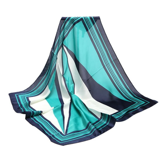 beishanbush Scarf Women Scarf Multi-Purpose Bandana Gift Setsâ Headband, Wrap, Protective Coverage Blue