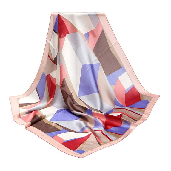 beishanbush Scarf Women Scarf Multi-Purpose Bandana Gift Setsâ Headband, Wrap, Protective Coverage Pink