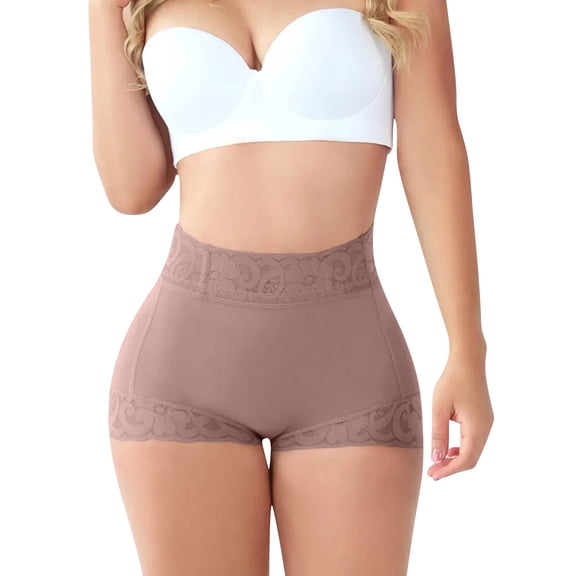beishanbush Clothing 2025 Women'S Panties Under $10 Butt Memory Strip Lace Body Shape Pants and Abdomen Tightening Four Tight Ties Women's Underwear