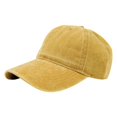 thumbnail image 1 of beishanbush Visors Custom Large Scalesun Hats Baseball Hat Solid Color Adjustable Outdoor Sport Hat Yellow, 1 of 3