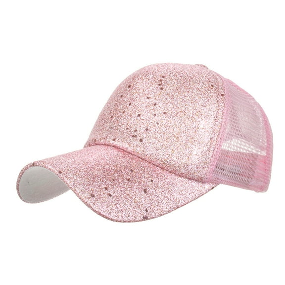 beishanbush Visors Fashion Women Men Breathable Beach Adjustable Baseball Cap Hop Hat Sun Hat Pink