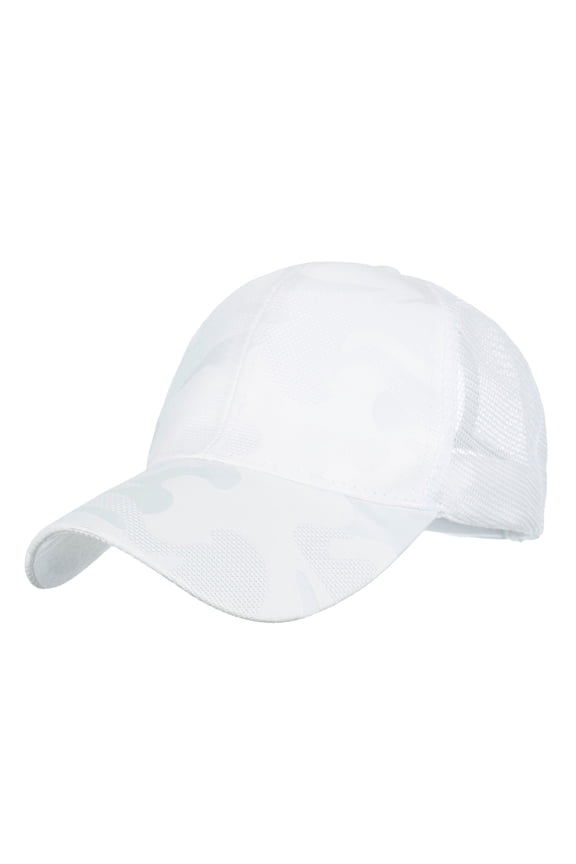 Visors Fashion Women Men Breathable Beach Adjustable Baseball Cap Hop Hat Sun Hat White