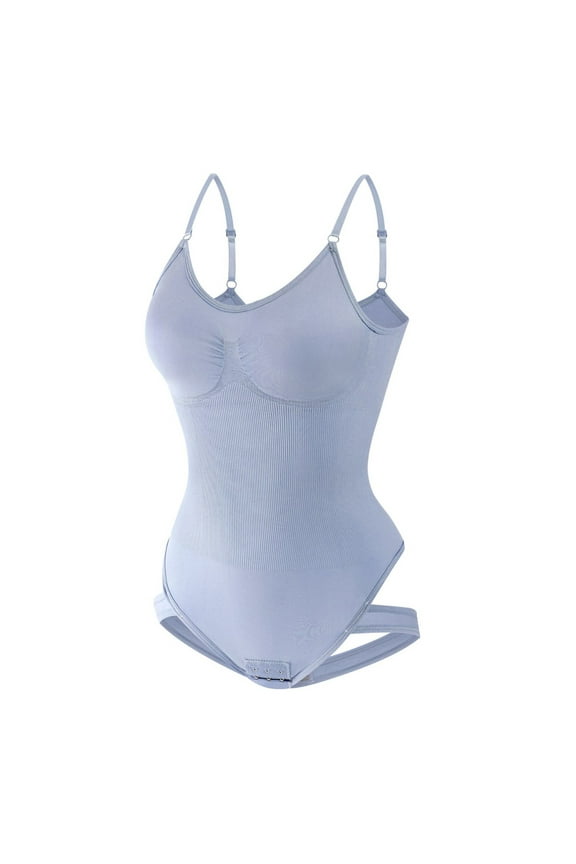 2025 Shapers Under $10 Women Bodysuit Butt Lifter Sleeve High Stretch Leotard Tummy Body Shaper