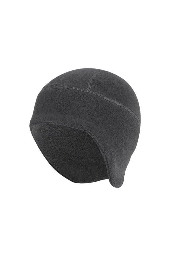 Baseball Caps Winter Thermal Skull Cycling Running Beanie Hats Under Windproof Cycle Hats Cover Ears for Adults Men and Women Outdoor Sports Riding Skiing Climbing Grey
