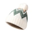 thumbnail image 1 of beishanbush Baseball Caps Women's Fashion Casual Wool Ball Woolen Hat Solid Warm Outdoor Knitted Hat Grey, 1 of 2