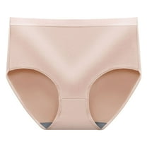 beishanbush Clothing 2025 Women'S Panties Under $5 Women's Cotton Underwear High Waist Stretch Briefs Soft Underpants Breathable Ladies