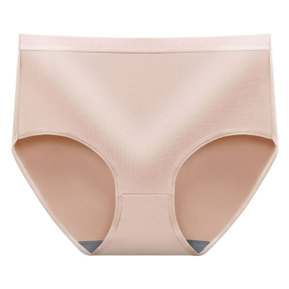 beishanbush Clothing 2025 Women'S Panties Under $5 Women's Cotton Underwear High Waist Stretch Briefs Soft Underpants Breathable Ladies