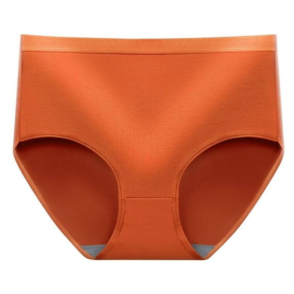 beishanbush Clothing 2025 Women'S Panties Under $5 Women's Cotton Underwear High Waist Stretch Briefs Soft Underpants Breathable Ladies