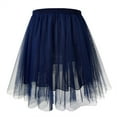 thumbnail image 1 of beishanbush Clothing 2025 Safety Short Pants Under $10 Womens Pleated Knee Length Skirt Adult Tutu Dancing Skirt, 1 of 2