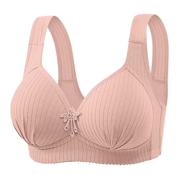 beishanbush Clothing 2025 Bra Under $5 Bras for Women No Underwire Bras Full Coverage Padded Lace Bralettes with Support Plus Size Sports Bras