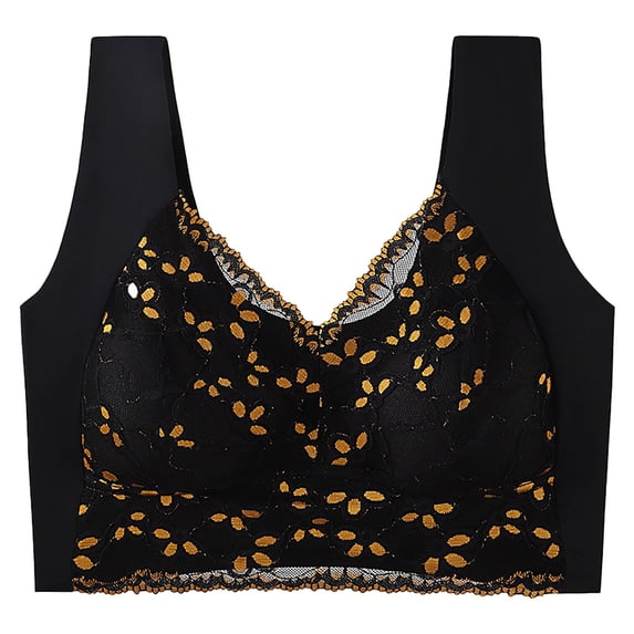 beishanbush Women Clothing Bra Under $5 High Support Bras for Women Adjustable Strap Full Coverage Up Bras Comfortable No Underwire Wireless Bras
