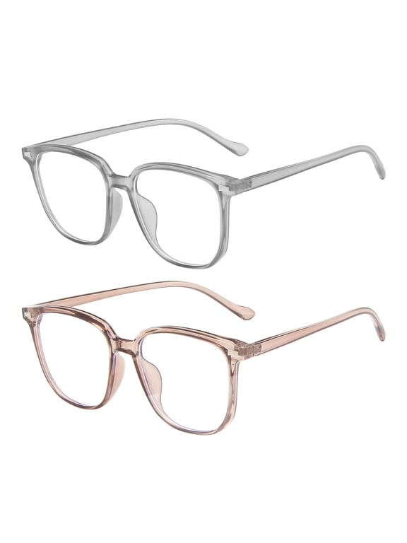 Blue Light Blocking Glasses for Computer & Screen Use - Lightweight Anti-Eye Strain Glasses for Woman & Men