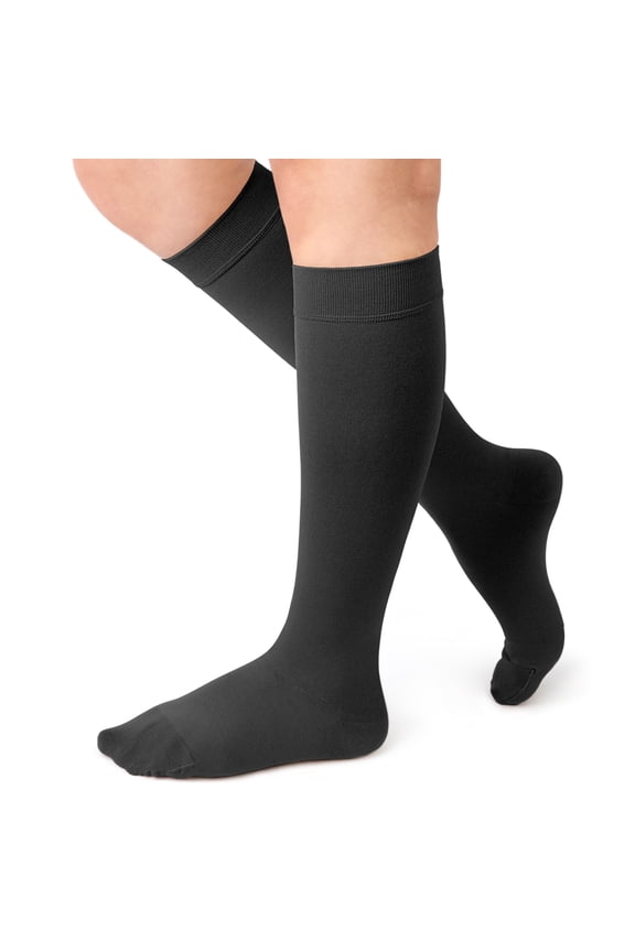 Compression Socks for Women & Men 20-30mmHg - Knee High Medical Graduated Support for Varicose Veins, Edema, Pregnancy, Travel & Running