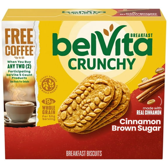belVita Cinnamon Brown Sugar Breakfast Biscuits - 5 pk Packaging May Vary