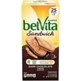 thumbnail image 1 of belVita Sandwich Dark Chocolate Creme Breakfast Biscuits 2 per Pack. 25 Pk., 1 of 6