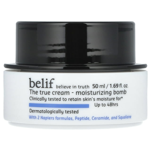 belif The True Cream Moisturizing Bomb 50ml, 48hrs of Moisture Hydration,