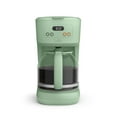 thumbnail image 1 of bella 12 Cup Programmable Drip Coffee Maker with Glass Carafe, Auto Shut-Off, Seaglass, 1 of 8