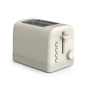 bella 2-Slice Toaster, 6 Setting Shade Control with Reheat, Cancel, Bagel & Defrost Buttons, Removable Crumb Tray, Anti Jam & Auto Shutoff, Oatmilk
