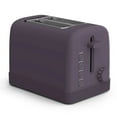 thumbnail image 1 of bella 2-Slice Toaster, 6 Setting Shade Control with Reheat, Cancel, Bagel & Defrost Buttons, Removable Crumb Tray, Anti Jam & Auto Shutoff, Plum, 1 of 9