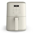 thumbnail image 1 of bella 4 Qt Slim Digital Air Fryer with EverGood™ Ceramic Nonstick Coating, 6 Preset Cooking Options, Oatmilk, 1 of 14