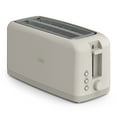 thumbnail image 1 of bella 4-Slice Slim Toaster with Extra Long Slot, 6 Setting Shade Control with Reheat & Cancel Buttons, Anti Jam & Auto Shutoff, Oatmilk, 1 of 13