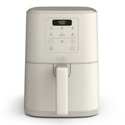 bella 4 Qt Slim Digital Air Fryer with EverGood™ Ceramic Nonstick Coating, 6 Preset Cooking Options, Oatmilk