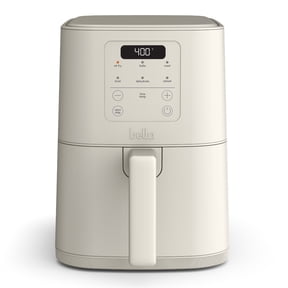 bella 4 Qt Slim Digital Air Fryer with EverGoodâ„¢ Ceramic Nonstick Coating, 6 Preset Cooking Options, Oatmilk