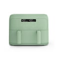 thumbnail image 1 of bella 4 Qt Dual Basket TriZone® Air Fryer with EverGood™ Ceramic Nonstick Coating, Removable Divider, Seaglass, 1 of 8