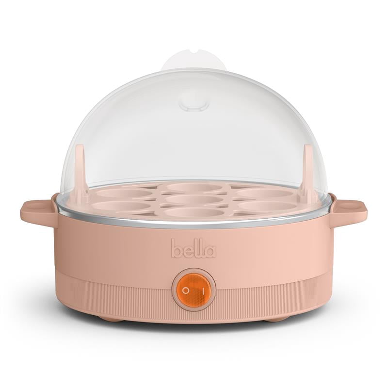 bella 7-Egg Electric Egg Cooker for Hard, Soft Boiled Eggs, Blossom