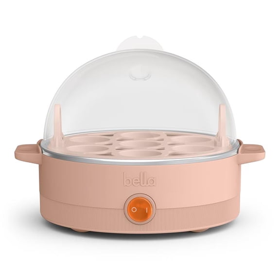 bella 7-Egg Electric Egg Cooker for Hard, Soft Boiled Eggs, Blossom