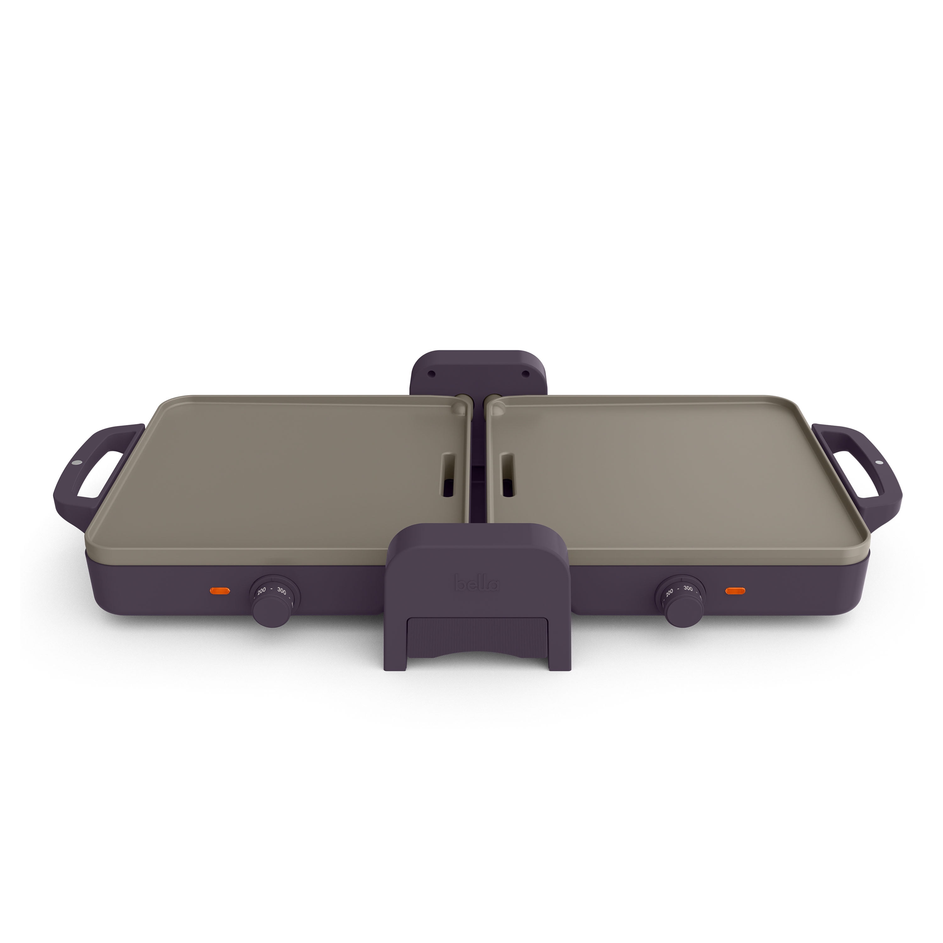 bella 10"x 20" Ceramic Fold-n-Store Dual Temp Griddle