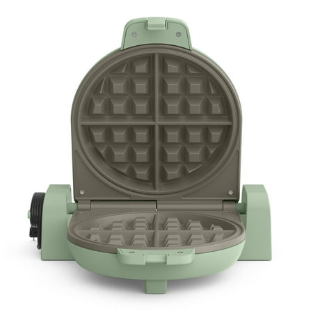 Bella - Fits-anywhere Kitchenware: Flip & Store Waffle Maker - Seaglass