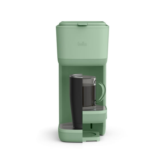 bella Single-Serve Coffee Maker, Seaglass